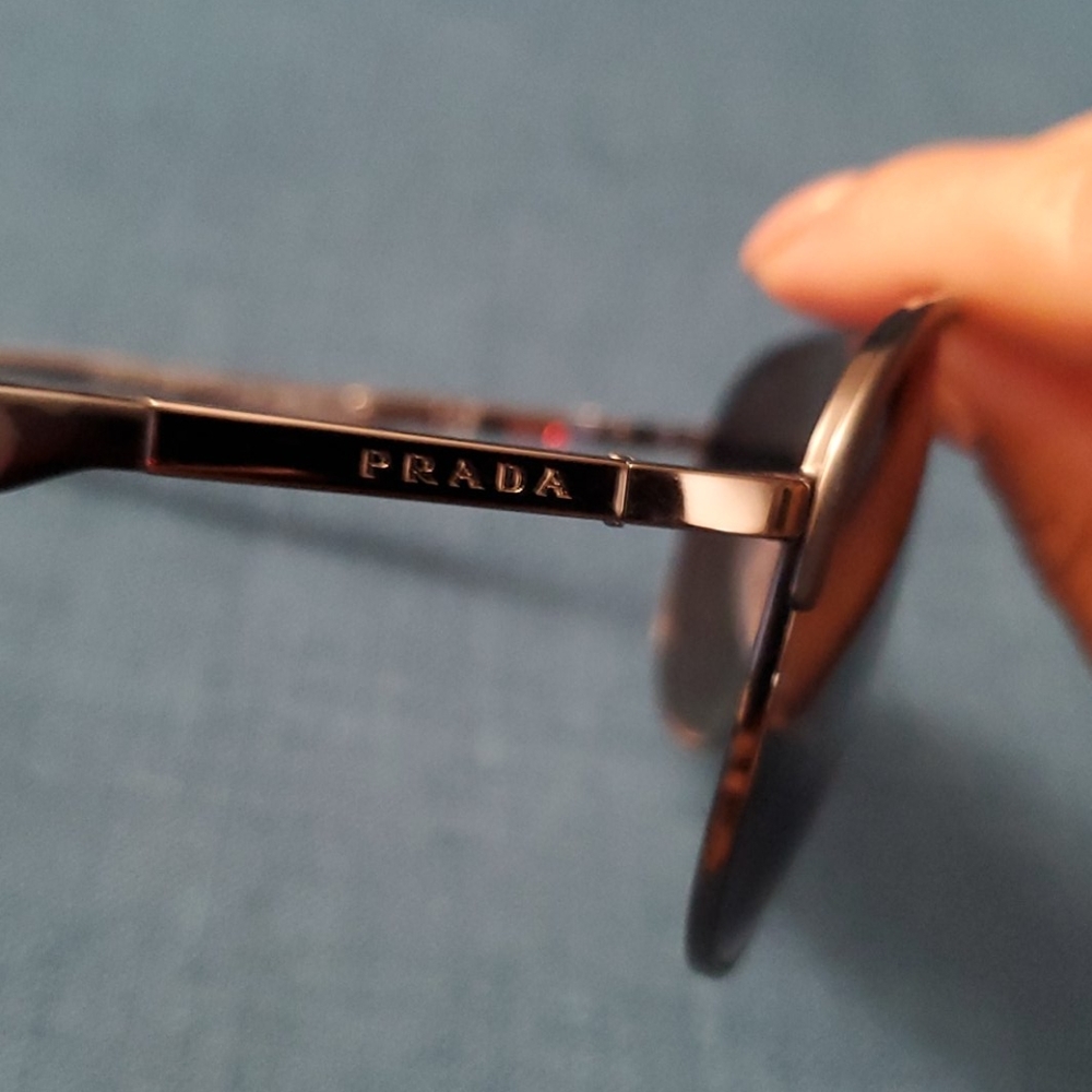 Prada Gunmetal Sunglasses Polarized - Picture 9 of 16